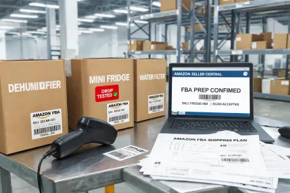 E-commerce appliance fulfillment